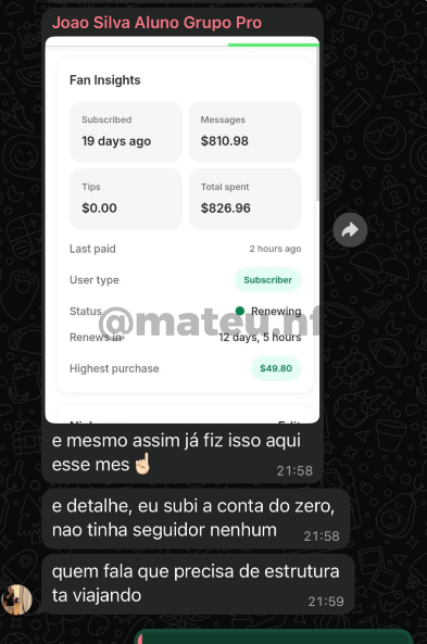 Resultado de aluno 1